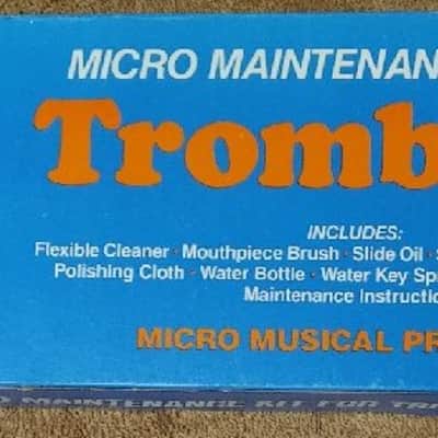 Micro K600 Maintenance Kit for Trombone 1990's Blue image 2
