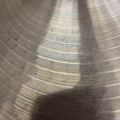 Paiste 14" 505 "Green Label" Heavy Hi-Hat Cymbals (Pair) 1980 - 1985 - Traditional (C020-C4) image 5
