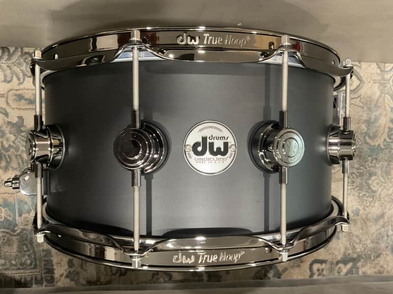 DW Collectors series SSC shell 6.5x14” - Ebony Stain w/ Black Nickel HW image 1