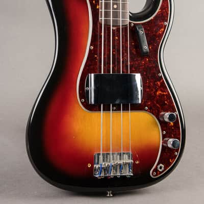 Fender Precision Bass 1963, Sunburst image 5