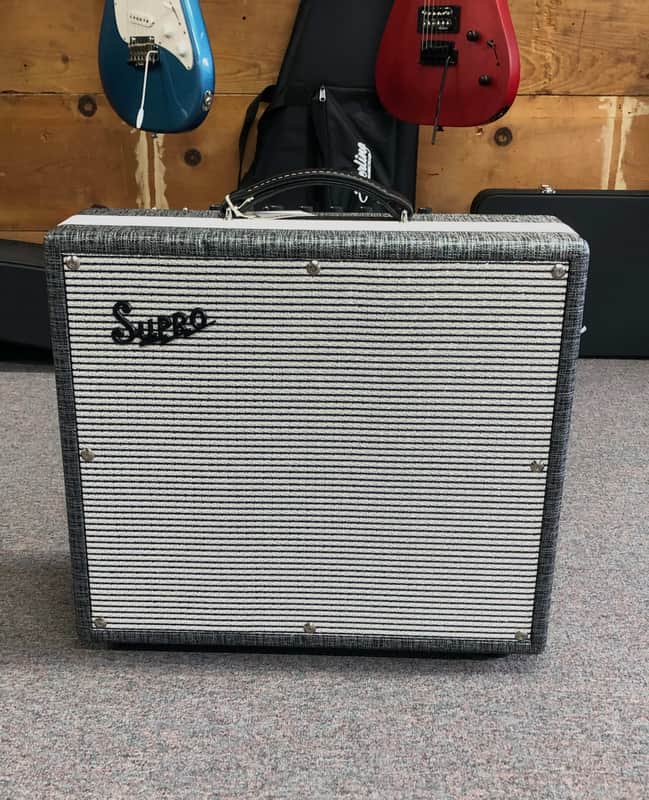 Supro 1696RT Black Magick Reverb 2023 - Black Rhino image 1