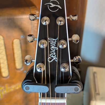 Seagull Artist Tuxedo Black Anthem EQ Acoustic/Electric Guitar w/Gig Bag - Factory Second (Serial #050574900031) image 3