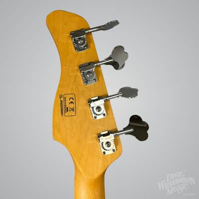 Sire Marcus Miller P6-4 String Bass Guitar, Maple Fingerboard, Surf Green Metallic image 8