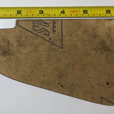 Vintage MIJ? Archtop Pickguard 1960’s-70’s? Black image 4