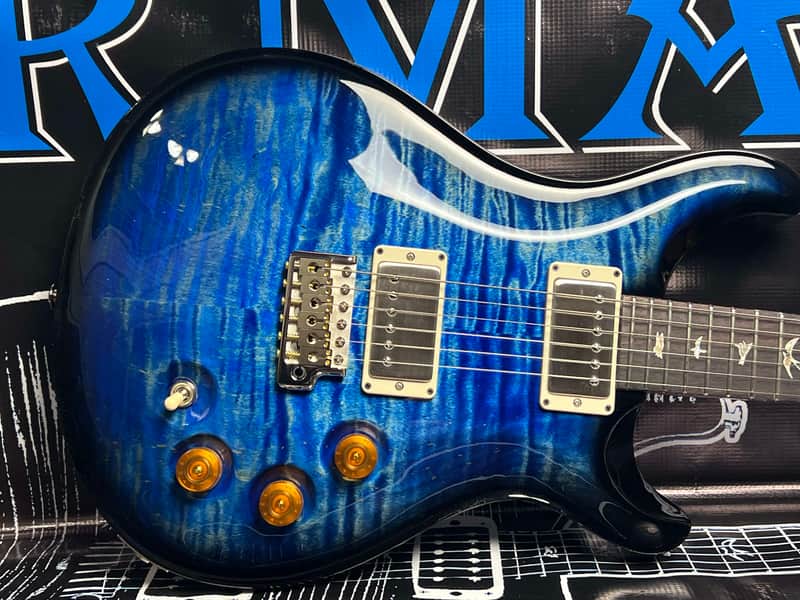 PRS DGT David Grissom Tremolo Signature 2024 Faded Blue Jean Burst image 1