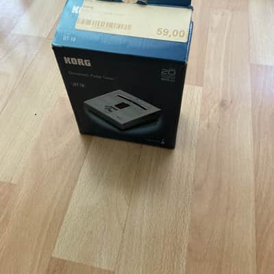 Korg DT-10 Chromatic Pedal Tuner 2000s - silver image 8