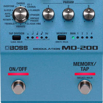 New Boss MD-200 Modulation Guitar Effects Pedal image 4