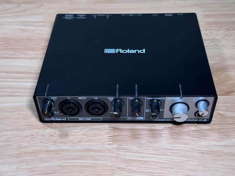 Roland Rubix 24 2x4 USB Audio Interface 2010s - Black image 1