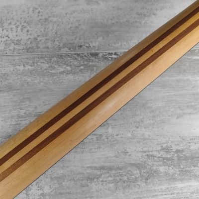 1989 Aria Pro II SB-1200 LH Left Handed Neckthrough Bass (Natural Walnut) image 9