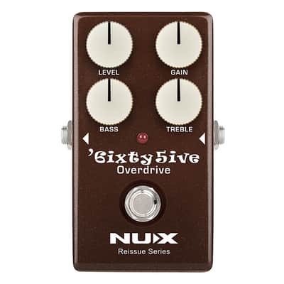 New NUX 6ixty5ive Overdrive Guitar Effects Pedal Sixty Five image 1