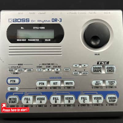 Boss DR-3 Dr. Rhythm 2003 - 2020 - Gray image 2