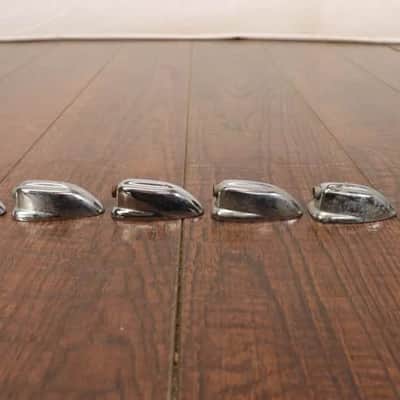 Unbranded Chrome Tom Drum Lugs 6pk #15 image 3