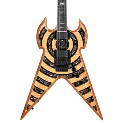 Wylde Audio Warhammer FR Electric Guitar, Norse Hammer Bullseye image 5
