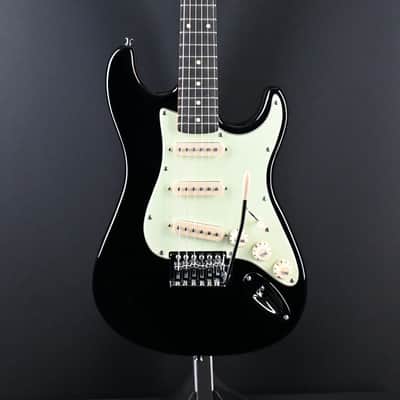 Jay Turser JT-30-BK-A 3/4 Size Double Cutaway Electric Guitar Black #273 image 2