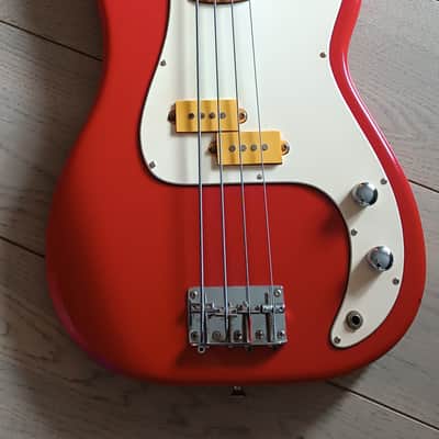 Sunn Fender Mustang Bass 1980s - Red image 2