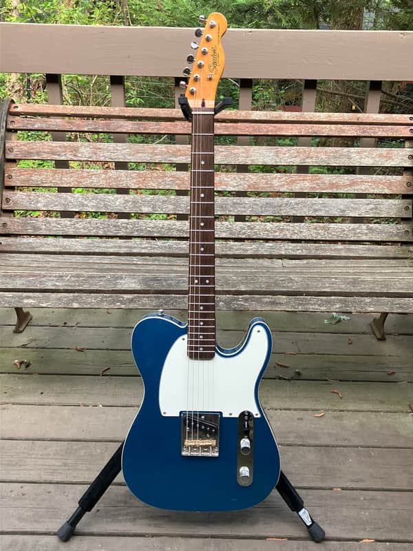 Squier Classic Vibe '60s Custom Esquire - CME Exclusive - Lake Placid Blue image 1