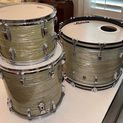 Ludwig Classic Maple 9x13 / 16x16 / 14x22" 2021 Olive Oyster image 1