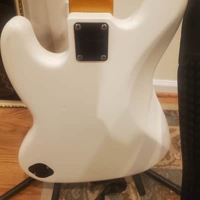 Fender Modern Player Jazz Bass V Satin 2014 - Olympic White image 10
