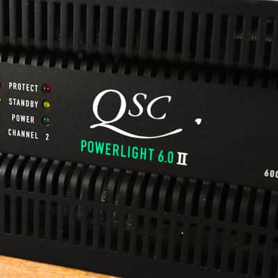 QSC PowerLight 6.0 II 2-channel Power Amplifier CG011US image 5