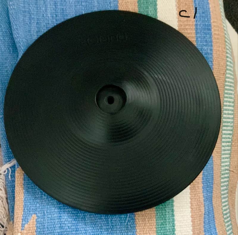 Roland Roland CY-12R/C ride /crash Cymbal Pad .Advanced 12-inch ride / crash 2002 image 1