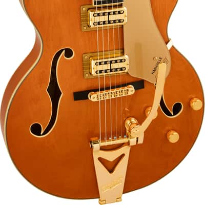 Gretsch Synchromatic™ Nashville™ Hollow Body Single-Cut with Bigsby 50’s Orange Stain 2025 w/OHSC image 6