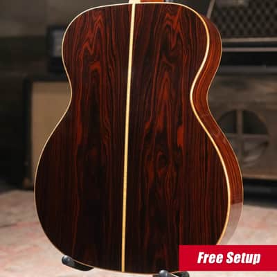 Martin Custom Shop OM-28 Acoustic/Electric Guitar - Adirondack/Cocobolo with Hardshell Case - Used image 2
