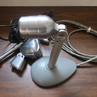 Lot 4 Vintage Mics Microphone Shure Turner Electro-Voice Realstic Bullet Harp image 18
