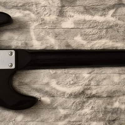 Vintage Kramer THE SHREDDER by L.A Bass - 80s - 30" Short Scale - Gloss Black - Gremlin Bass - 4-String image 14