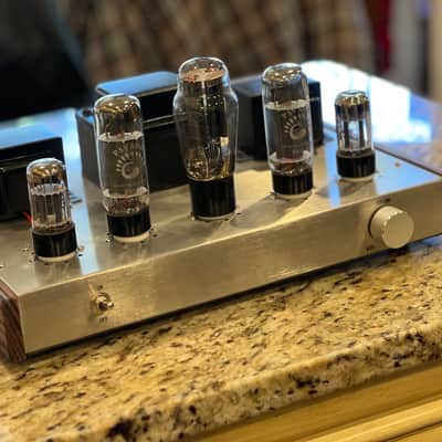 Douk Audio EL34 Hifi Stereo Tube Amplifier 2024 - Silver image 14