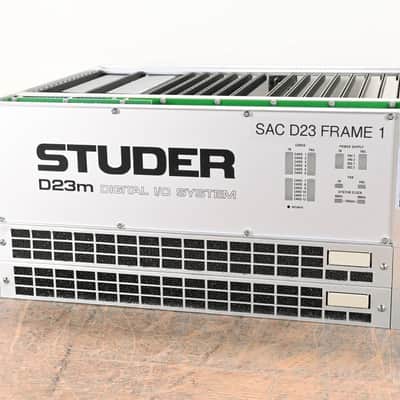 Studer D23m I/O System w/ A-Link HD Card, Fan Module, and Filter Module CG01BZL image 1