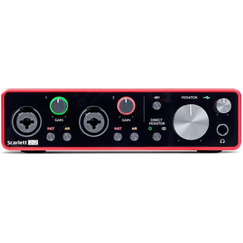Focusrite Scarlett 2i2 3rd Gen USB Audio Interface | Reverb