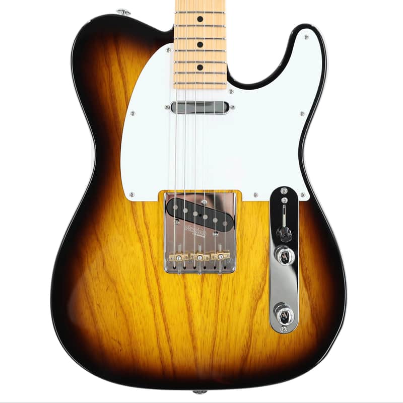 Suhr Classic T Guitar w/ Swamp Ash Body and Maple Fingerboard - 2 Tone Tobacco Sunburst image 1