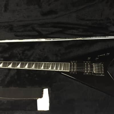 Jackson USA KV1 King V Dave Mustaine 1999 Black original hard shell case image 3