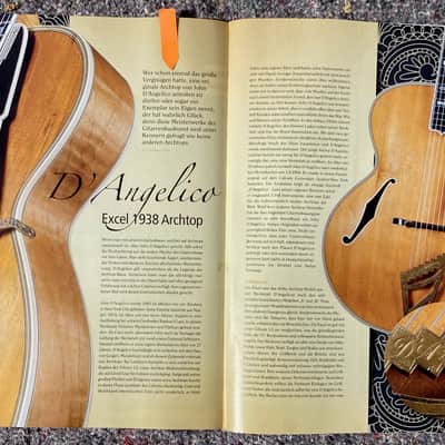 D'Angelico Excel 1938 - Natural Archtop image 21