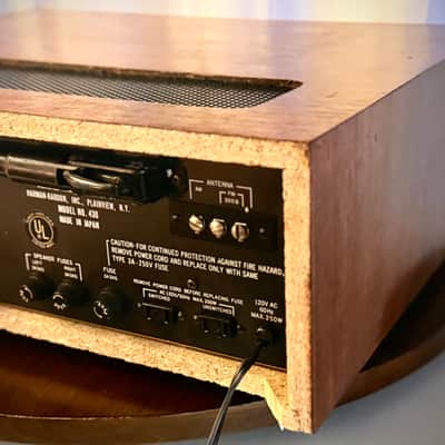 🎶✨ Harman Kardon 430 “Twin Powered” Vintage Stereo Receiver w/ NEW Walnut Wood Case — Serviced/Cleaned, LED Dial, Tested & Working image 15
