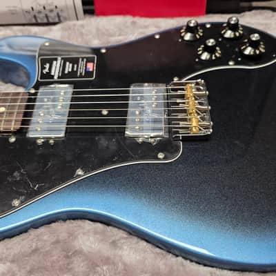 Fender American Professional II Telecaster Deluxe BRAND NEW 75th ANNIVERSARY Dark Night Burst Rosewood USA Tele Vintage 60s 70s Reissue Oversized Headstock Electric Guitar image 5