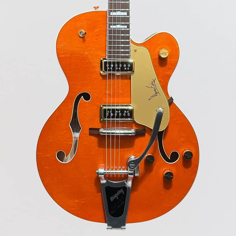 Gretsch G6120DE Duane Eddy Hollow Body Bigsby MIJ Electric Guitar - Desert Sunrise Lacquer image 1