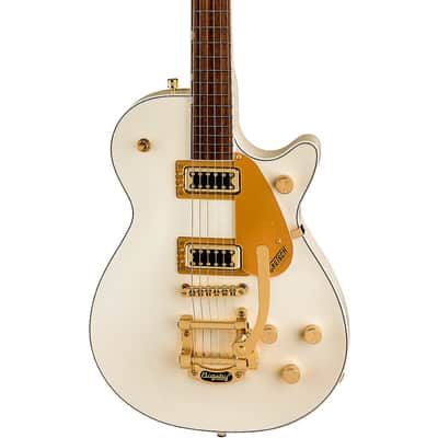 Gretsch Guitars G5237TG Electromatic Jet FT Bigsby LTD Electric Guitar - Regular Champagne White image 5