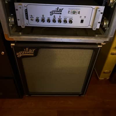 Aguilar DB 750 750-Watt Bass Amp Head 2000s - Silver image 1