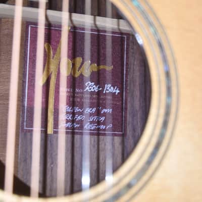 Hozen OM Torrefied Sitka Indian Rosewood #2306-1304 image 2