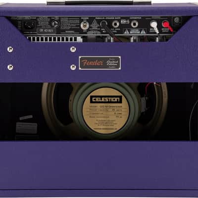 Fender '65 Princeton Reverb Reissue FSR Limited Edition "Plum Greenback" 12-Watt 1x12" Guitar Combo 2025 - Plum image 3