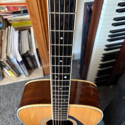 1980s Yamaha FG-400D – Made in Japan - Solid Top & Hard Case image 3