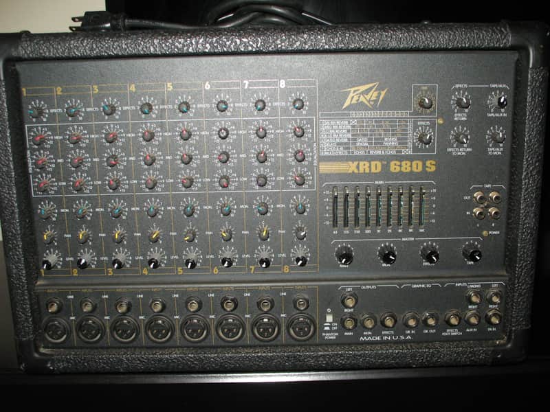 Peavey XRD 680S Powered PA Head image 1