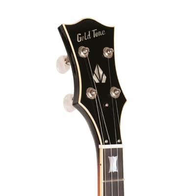 Gold Tone Mastertone™ OB-2+ Bowtie Banjo with JLS Tone Ring and Case image 6