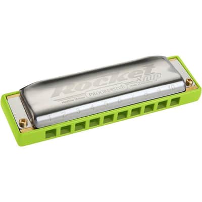 Hohner ROCKET AMP HARP Harmonica Model M2015bx-Bb Harmonica in the Key of Bb image 7