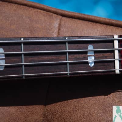 1985 Yamaha BBX-24 P/J Electric Bass - Cherry Burst - Made In Japan - Pro Set Up w Perfect Frets/Action/Intonation! image 6