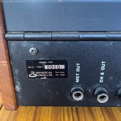 Sequential DrumTraks 12-Voice Drum Machine 1984 - Black image 4
