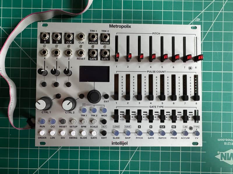 Intellijel Metropolix Performance Sequencer Eurorack Synth Module 2021 - Present - White image 1