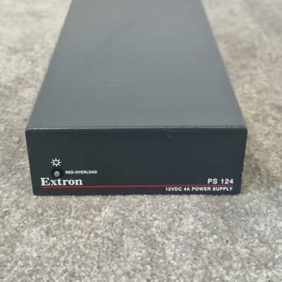 Extron PS 124 Power Supply – 12VDC 4A – Powers On – Good image 1