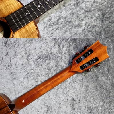 Kamaka 2022 HF-3DI Tenor Ukulele Deluxe Slotted Headstock image 9